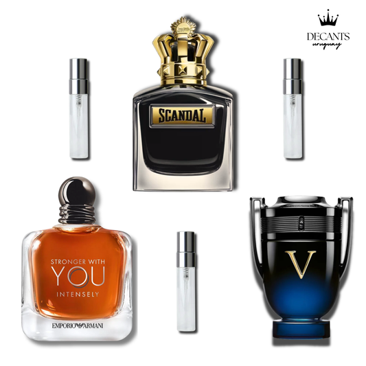Pack 3 decants de diseñador - Fragancias Avainilladas/Dulces
