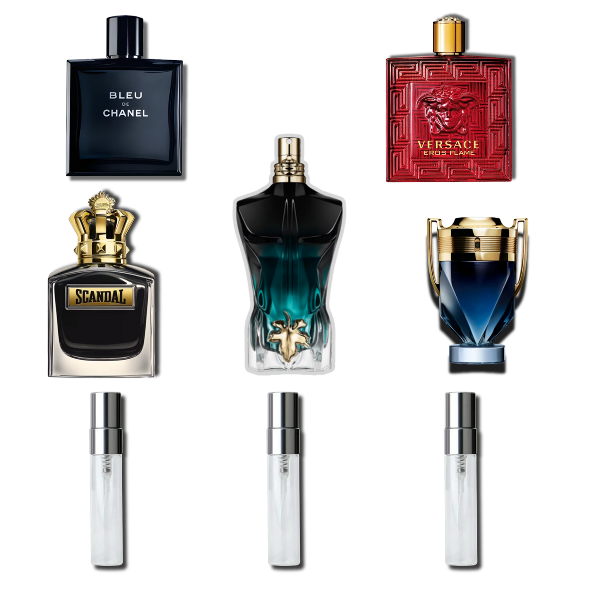 Pack 3 decants - Perfumes de Diseñador